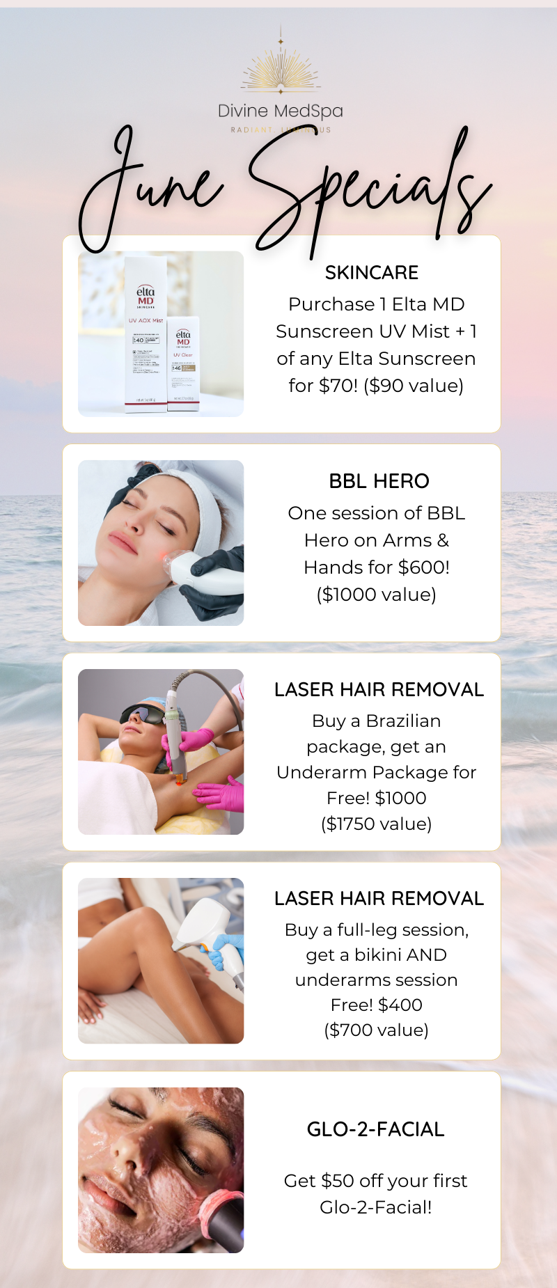 June Specials MedSpa Treatments | Divine MedSpa